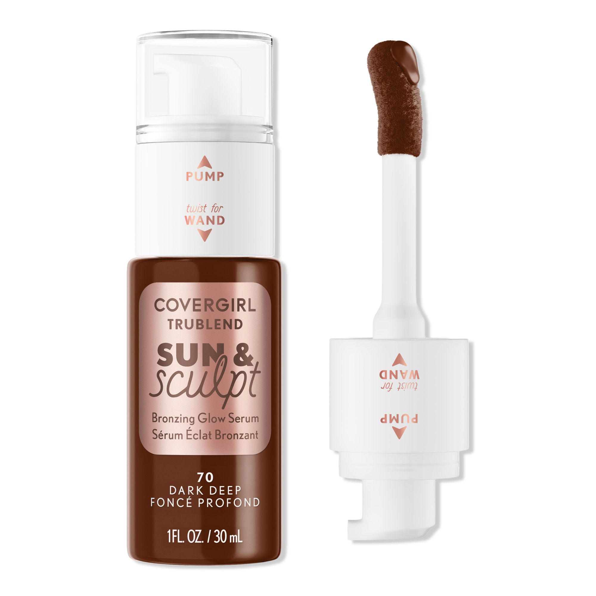 CoverGirl TruBlend Sun & Sculpt Bronzing Glow Serum #1