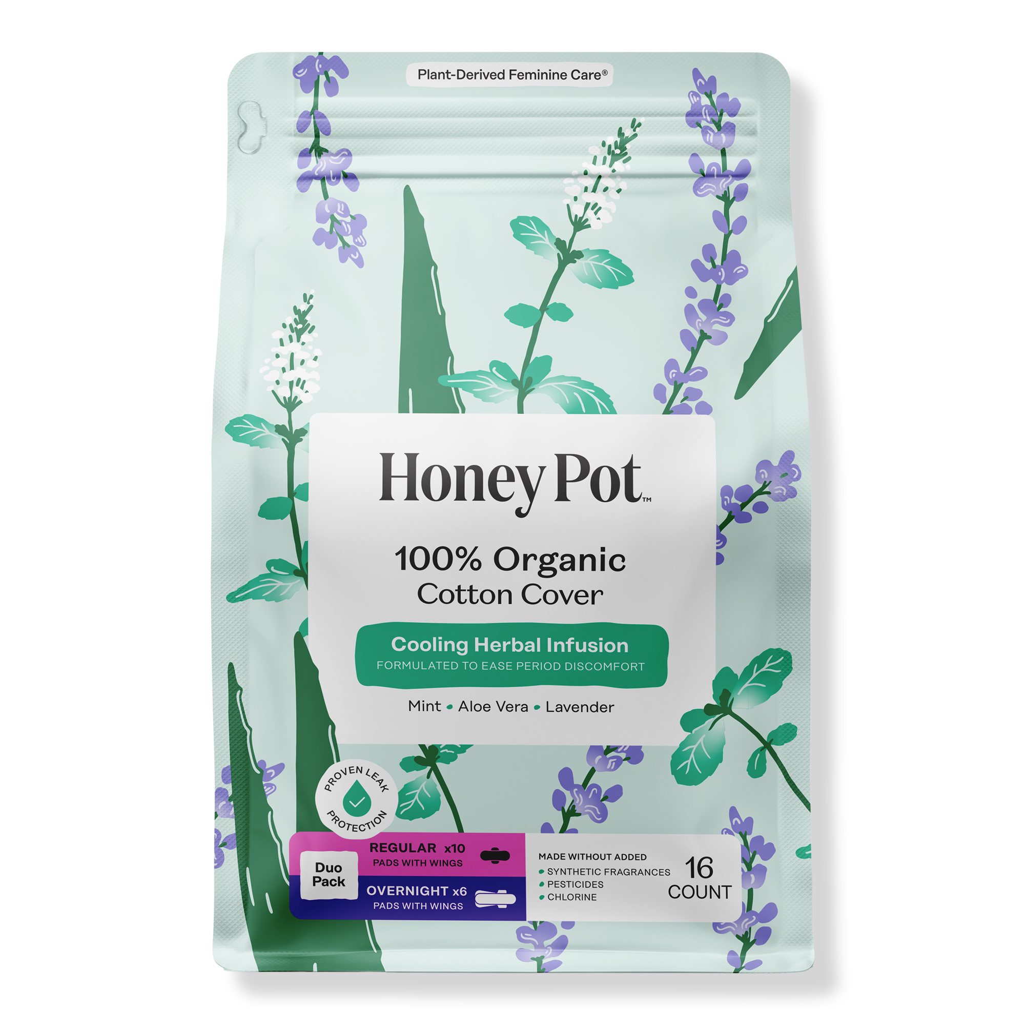 The Honey Pot Company Cooling Regular and Overnight Duo Pack #1