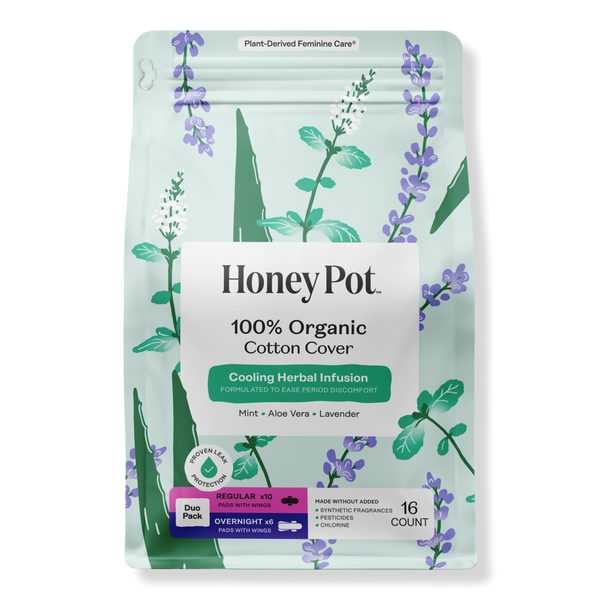 The Honey Pot Company Cooling Regular and Overnight Duo Pack #1