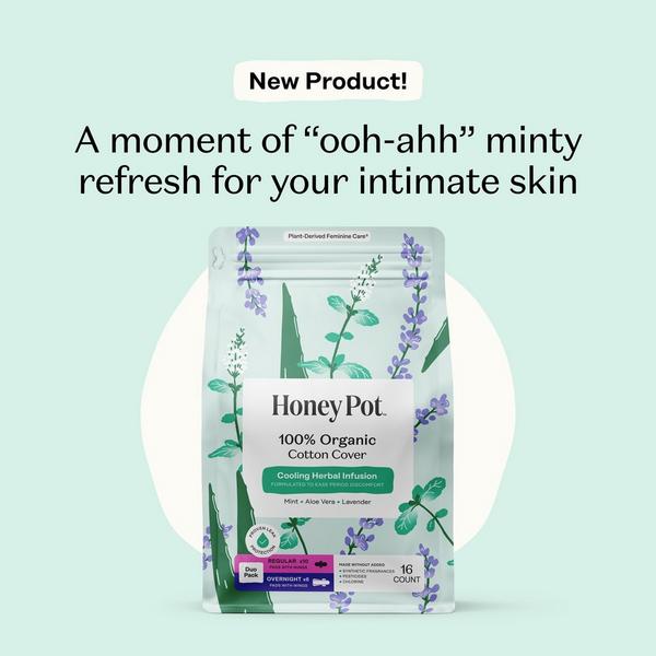 The Honey Pot Company Cooling Regular and Overnight Duo Pack #2