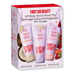 First Aid Beauty KP Body Scrub Discovery Travel Trio