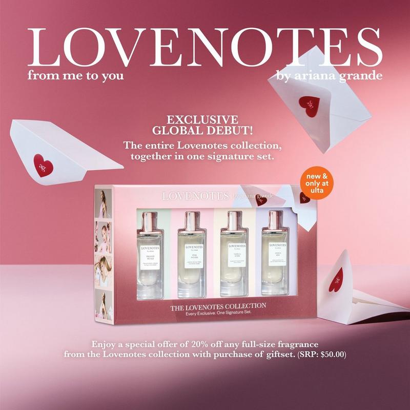 Ariana Grande - LOVENOTES Coffret Set | Ulta Beauty