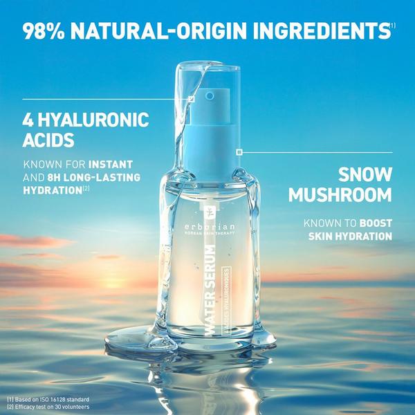 Erborian Water Serum with Hyaluronic Acid & Korean Snow Mushroom #6