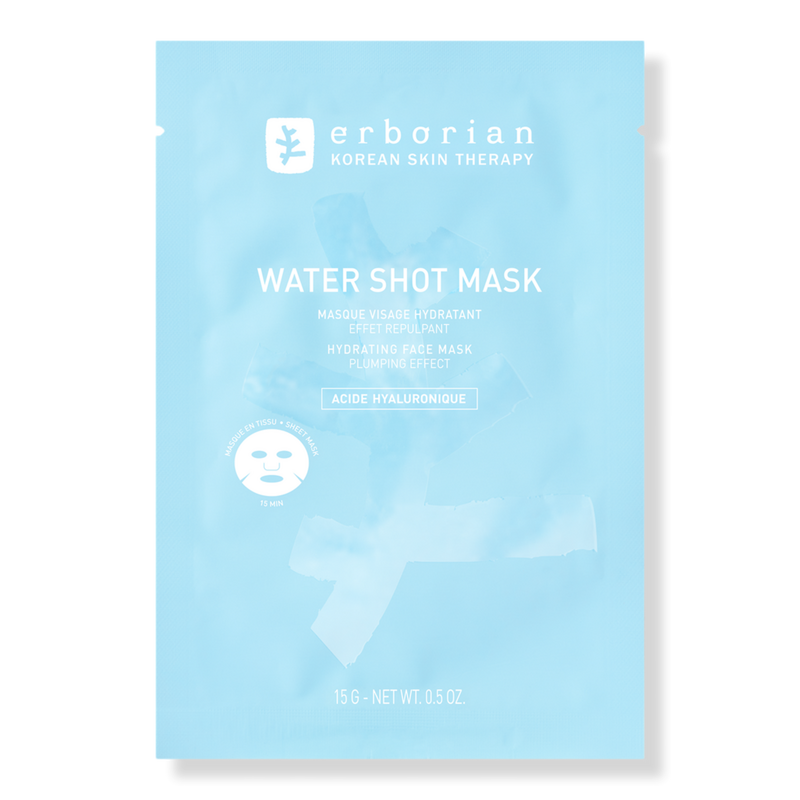 aqua skin glutathione ingredients Erborian - Water Shot Face Sheet Mask with Hyaluronic Acid