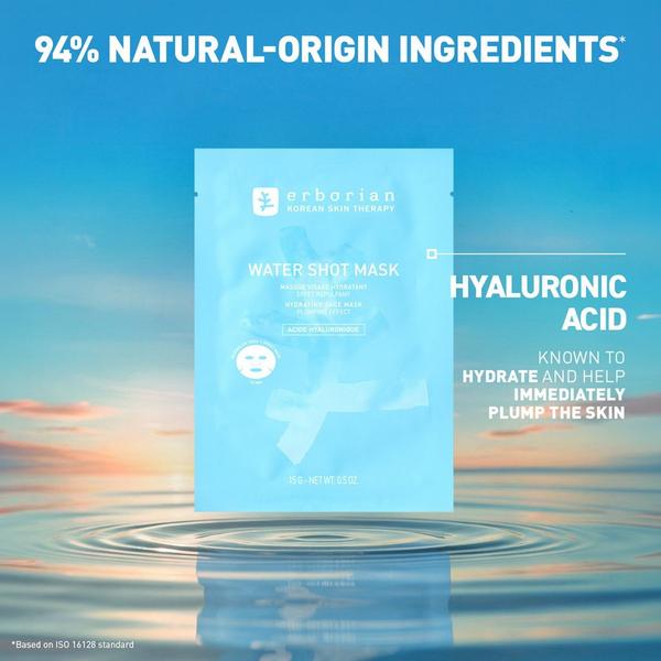 Erborian Water Shot Face Sheet Mask with Hyaluronic Acid #4