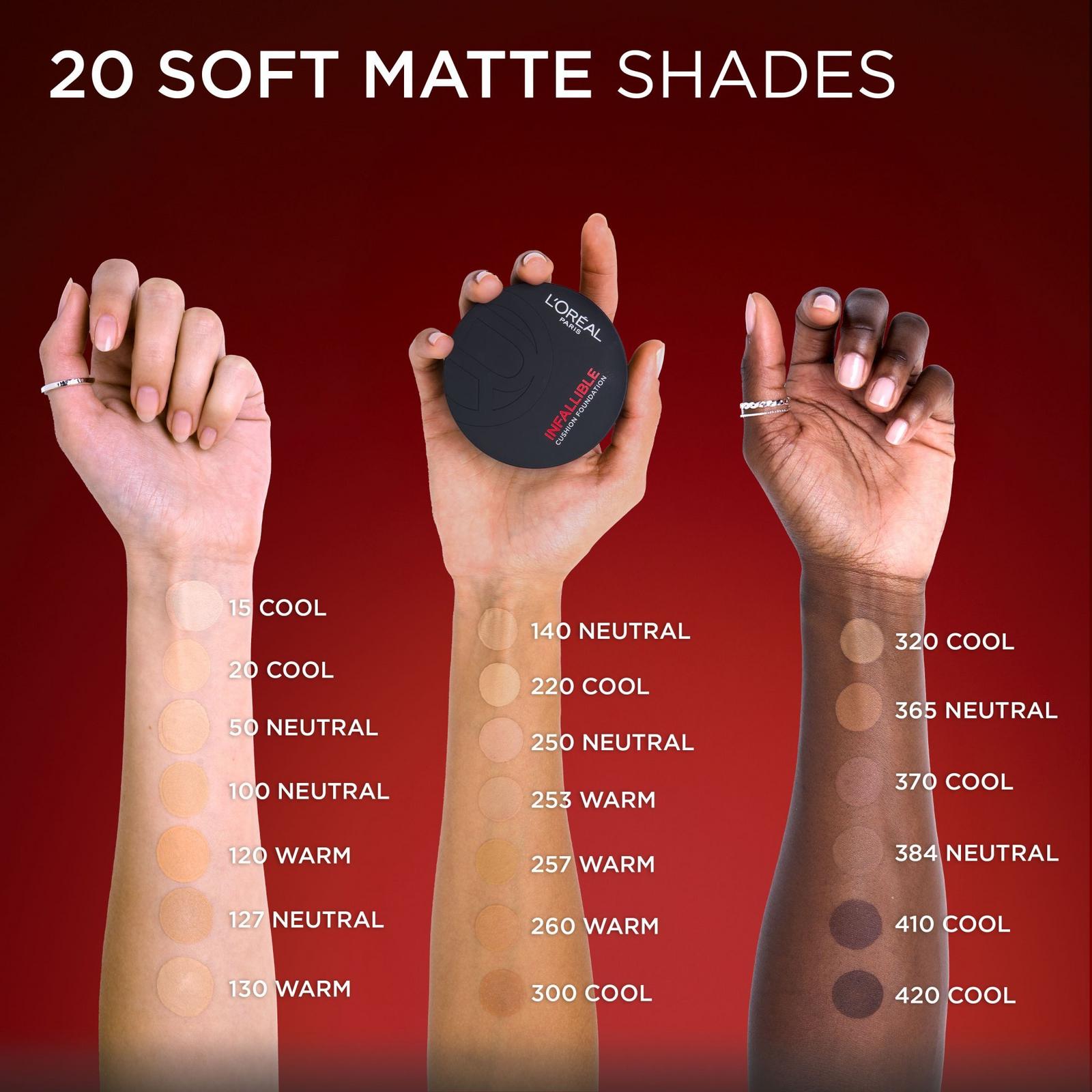 ファンデーション applerio L'Oréal - 300 Cool Infallible Cushion Foundation | Ulta Beauty