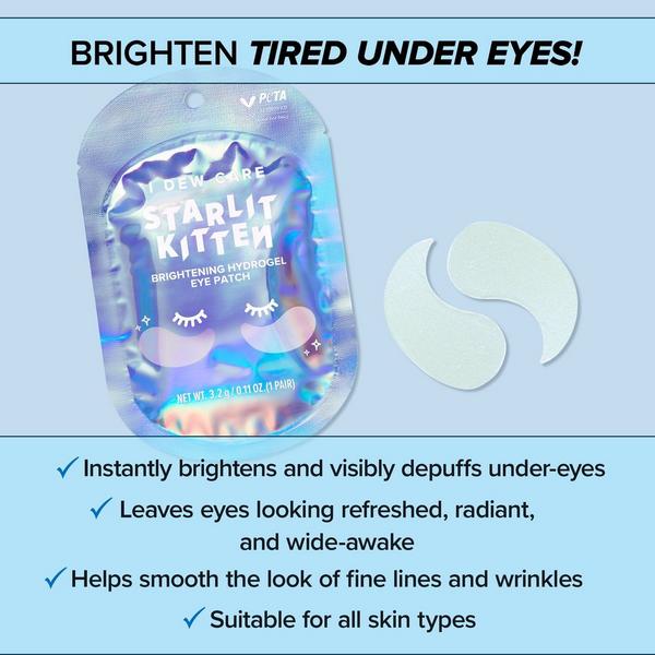 I Dew Care Starlit Kitten Brightening Hydrogel Eye Patch #4