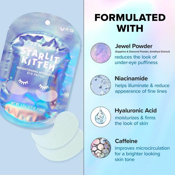 I Dew Care Starlit Kitten Brightening Hydrogel Eye Patch #5