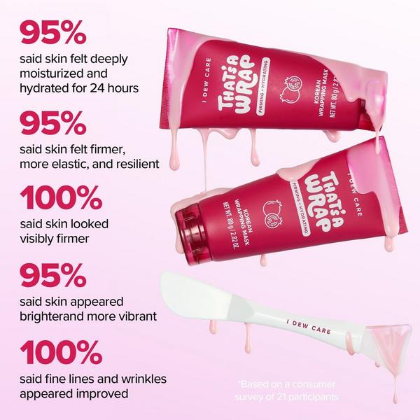I Dew Care That's A Wrap Korean Wrapping Mask & Headband Set #4