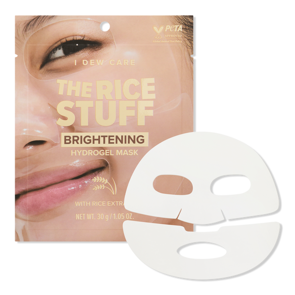 I Dew Care The Rice Stuff Brightening Hydrogel Mask #1