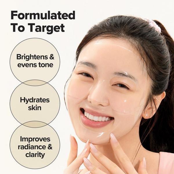 I Dew Care The Rice Stuff Brightening Hydrogel Mask #4
