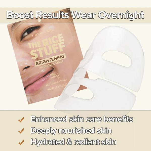 I Dew Care The Rice Stuff Brightening Hydrogel Mask #7