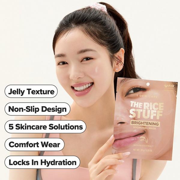 I Dew Care The Rice Stuff Brightening Hydrogel Mask #8