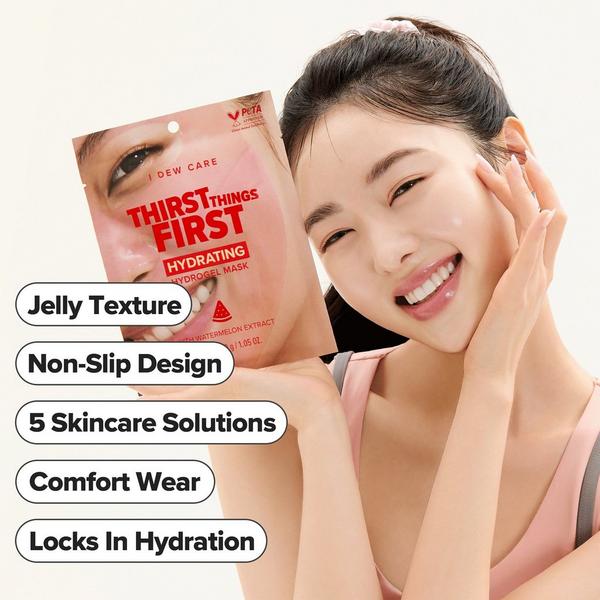 I Dew Care Thirst Things First Hydrating Hydrogel Mask #8