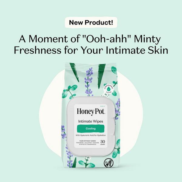 The Honey Pot Company Cooling Intimate Wipes #2
