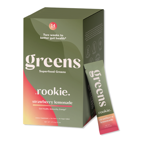 Rookie Wellness - Strawberry Lemonade Greens & Superfoods: Gut