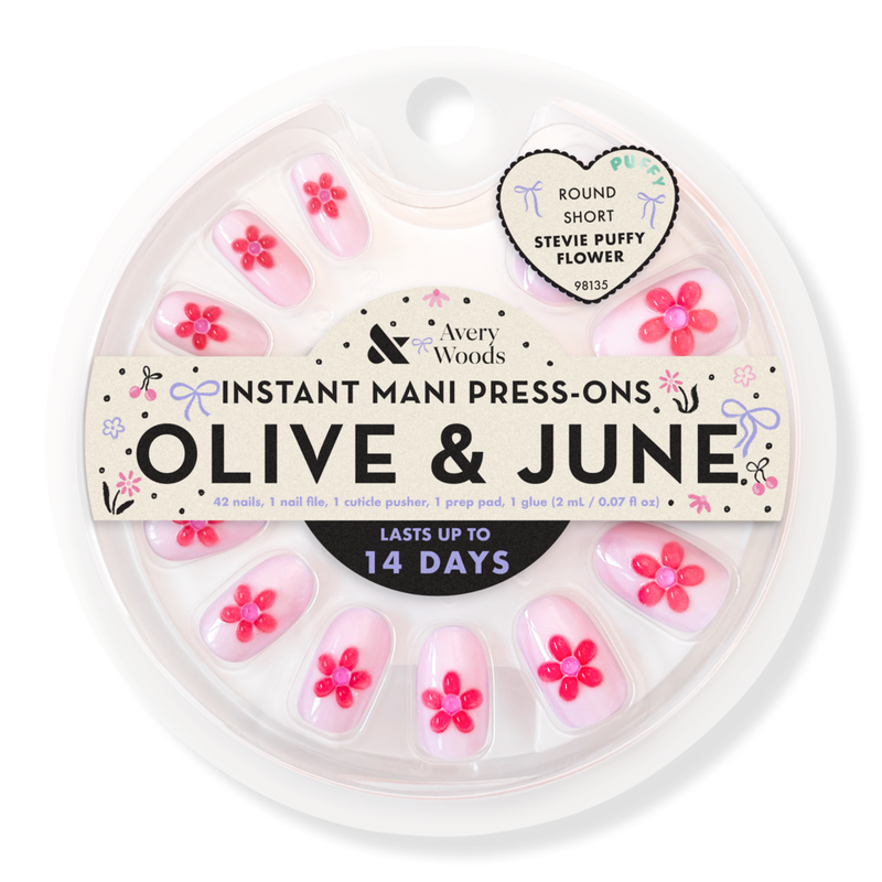 Olive & June - S Round: Stevie Puffy Flower Olive & June x Avery