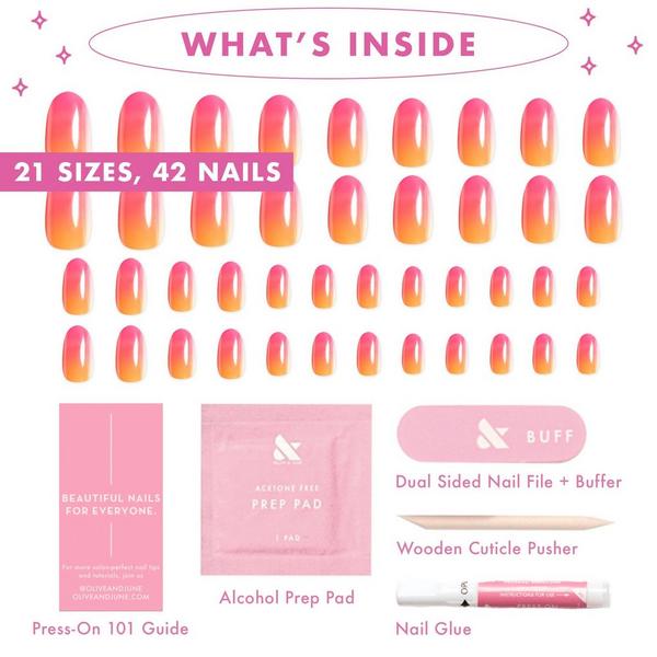 Olive & June Olive & June x Avery Woods Instant Mani Press-Ons Collection #3