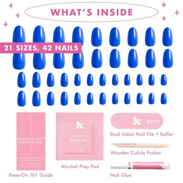 Olive & June Olive & June x Avery Woods Instant Mani Press-Ons Collection #3