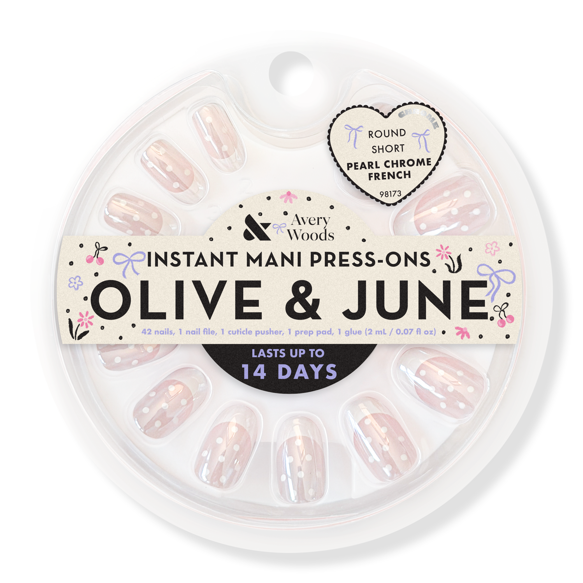 Olive & June Olive & June x Avery Woods Instant Mani Press-Ons Collection #1