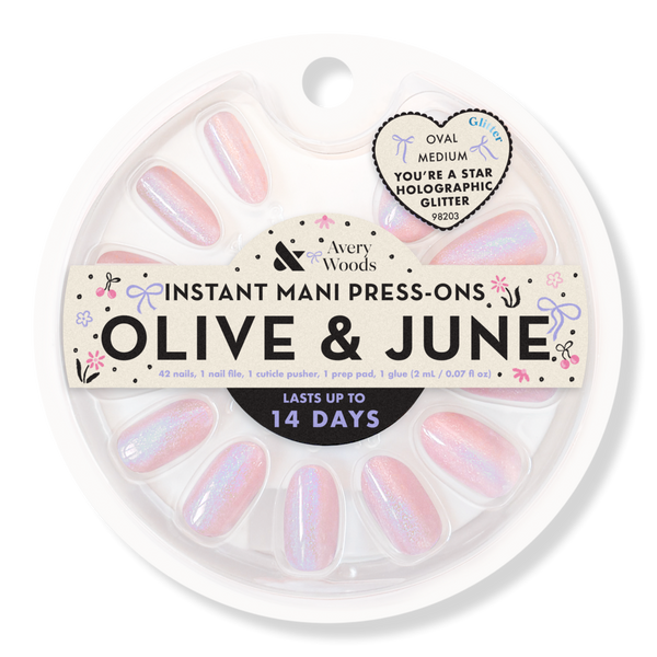 Olive & June Olive & June x Avery Woods Instant Mani Press-Ons Collection #1