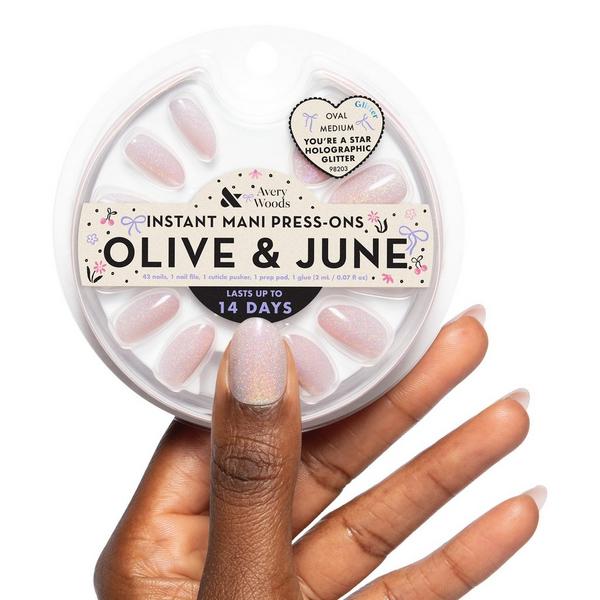 Olive & June Olive & June x Avery Woods Instant Mani Press-Ons Collection #4