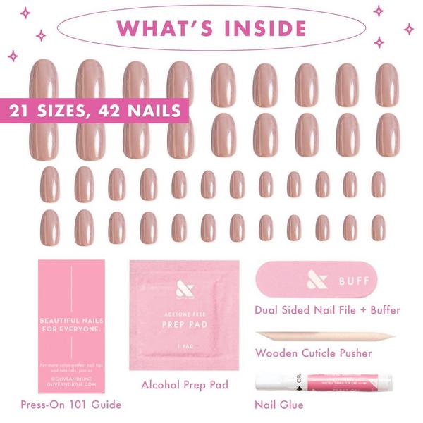 Olive & June Olive & June x Avery Woods Instant Mani Press-Ons Collection #3