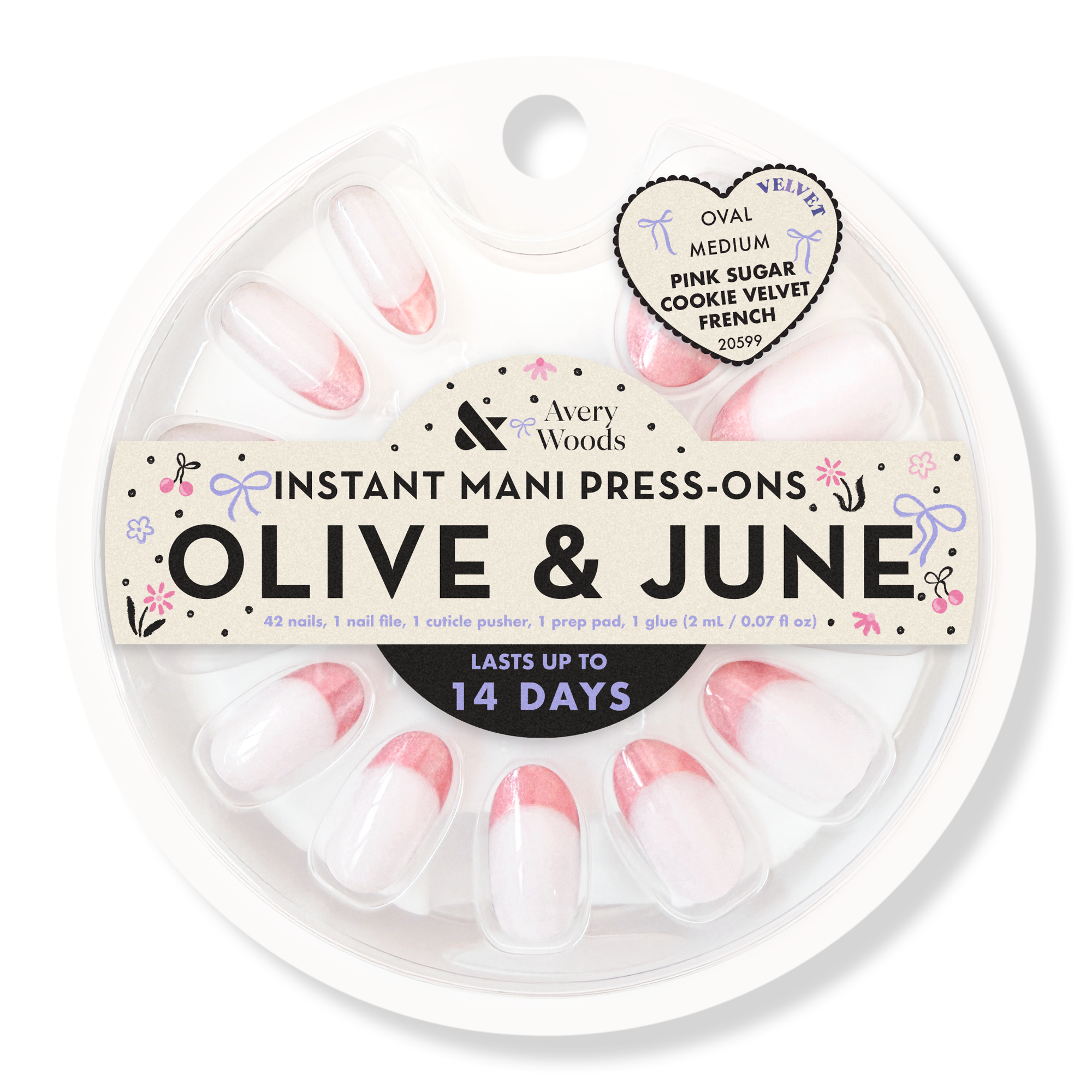 Olive & June Olive & June x Avery Woods Instant Mani Press-Ons Collection #1