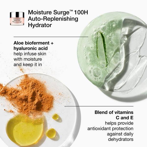 Clinique 3 Piece Your Glow Routine: Moisture Surge Moisturizer and Serum Holiday Set #6