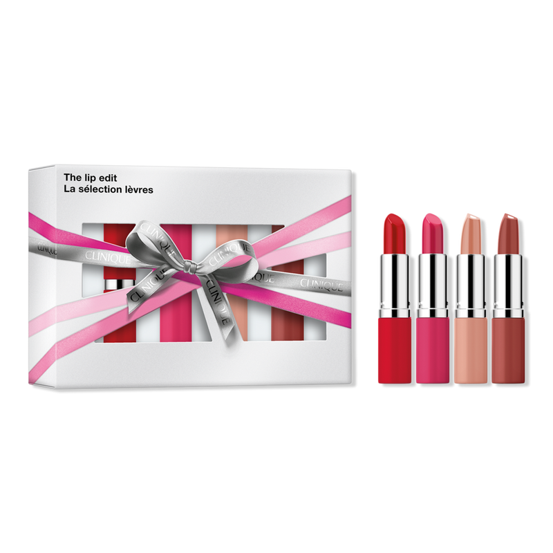【値下げ】 CLINIQUEリップセット Clinique - 4 Piece The Lip Edit: Lipstick Holiday Gift Set | Ulta