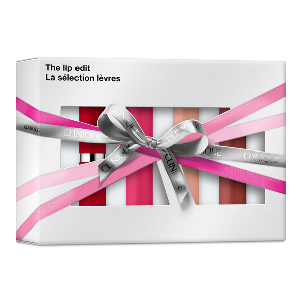 Clinique 4 Piece The Lip Edit: Lipstick Holiday Gift Set #2