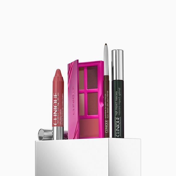 Clinique 4 Piece Soft Glam Makeup Holiday Gift Set #3