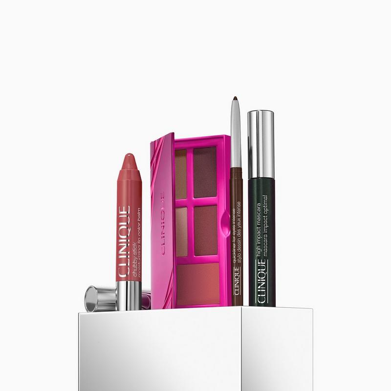 Clinique - 4 Piece Soft Glam Makeup Holiday Gift Set | Ulta Beauty