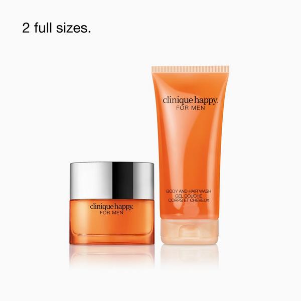 Clinique 2 Piece Happy for Him Perfume & Body Wash Holiday Gift Set #4