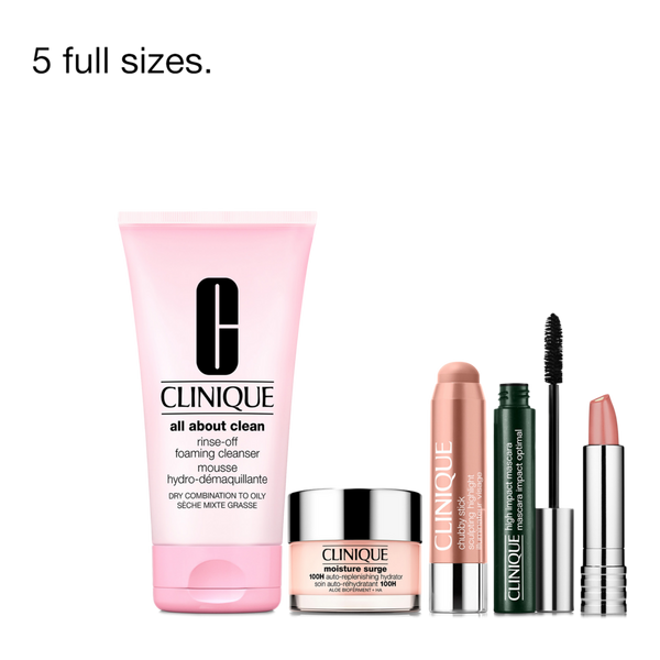 Clinique Ready To Glow Skincare + Makeup Set #3