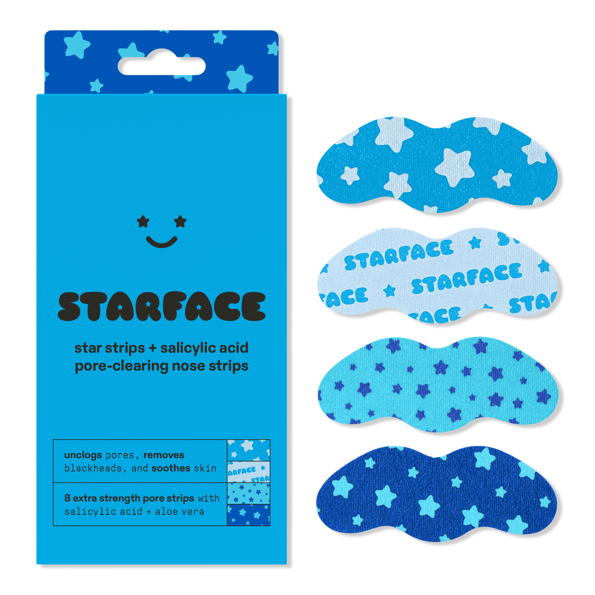 STARFACE Star Strips + Salicylic Acid Pore-Clearing Nose Strips #1