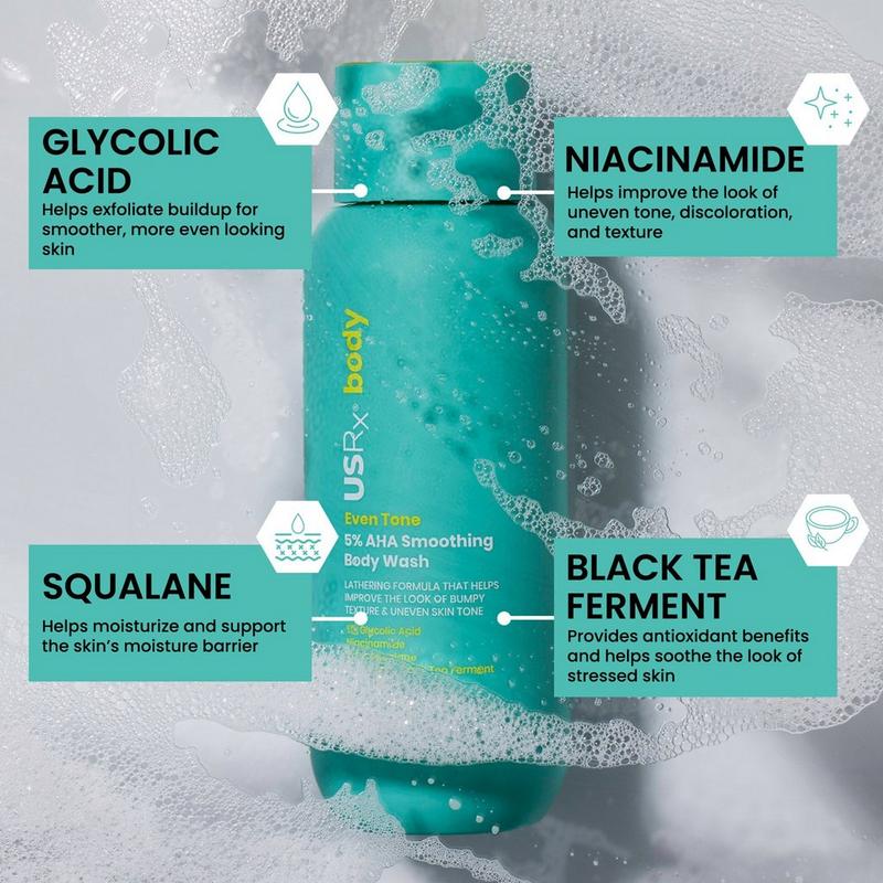 urban skin rx glutathione Urban Skin Rx Even Tone 5% AHA Smoothing Body Wash