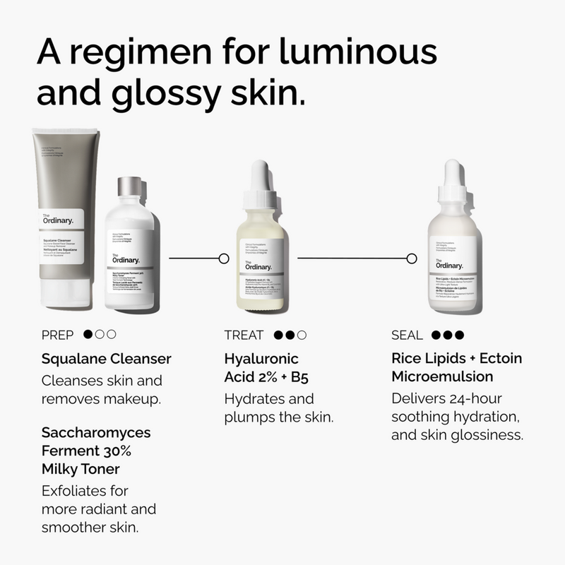 The Ordinary - Rice Lipids + Ectoin Microemulsion Moisturizer
