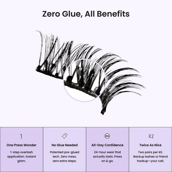 Kiss Impress Pre-Glued Strip Lashes Kit #7