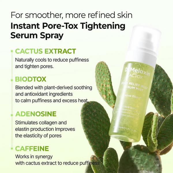 Dr. Melaxin CACTOX Pore Relief Jelly Serum Mist #7