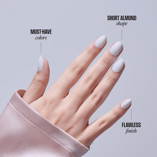 Kiss CORE Color Short Almond Press On Nails #4