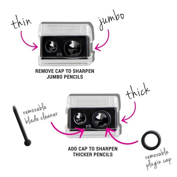 L.A. Girl 3 Way Pencil Sharpener #3