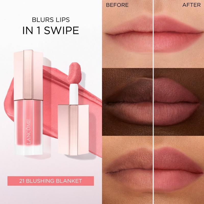 Lancôme - 21 Blushing Blanket Lip Idôle CuddleBlur Lip Velvet