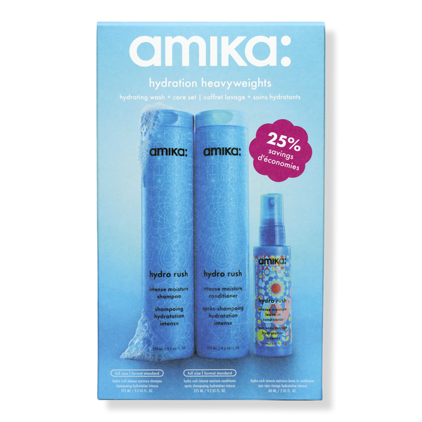 amika Hydration Heavyweights Wash + Care Set #1