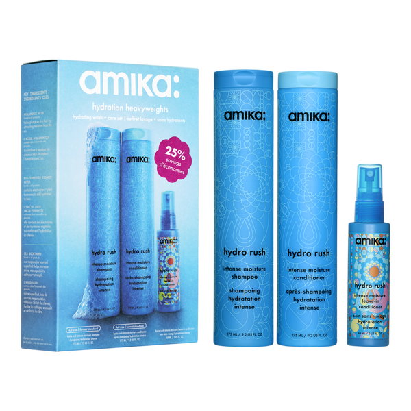 amika Hydration Heavyweights Wash + Care Set #2