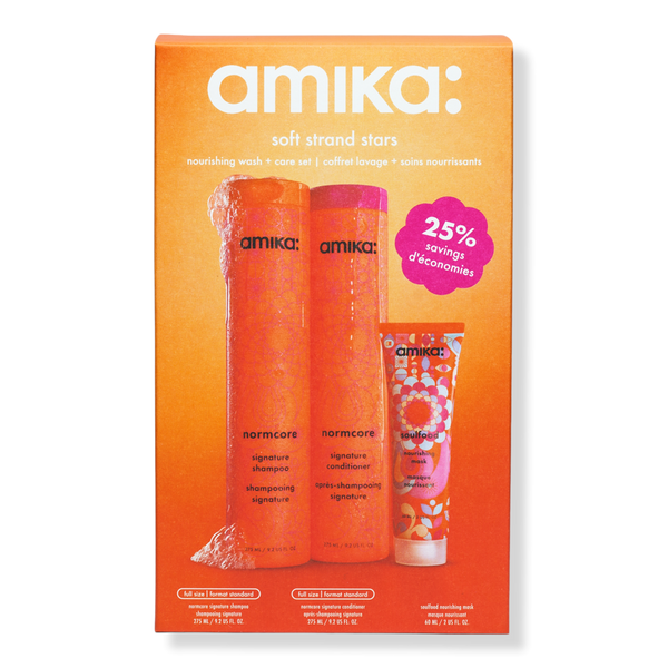 amika Soft Strand Stars Nourishing Wash + Care Set #1
