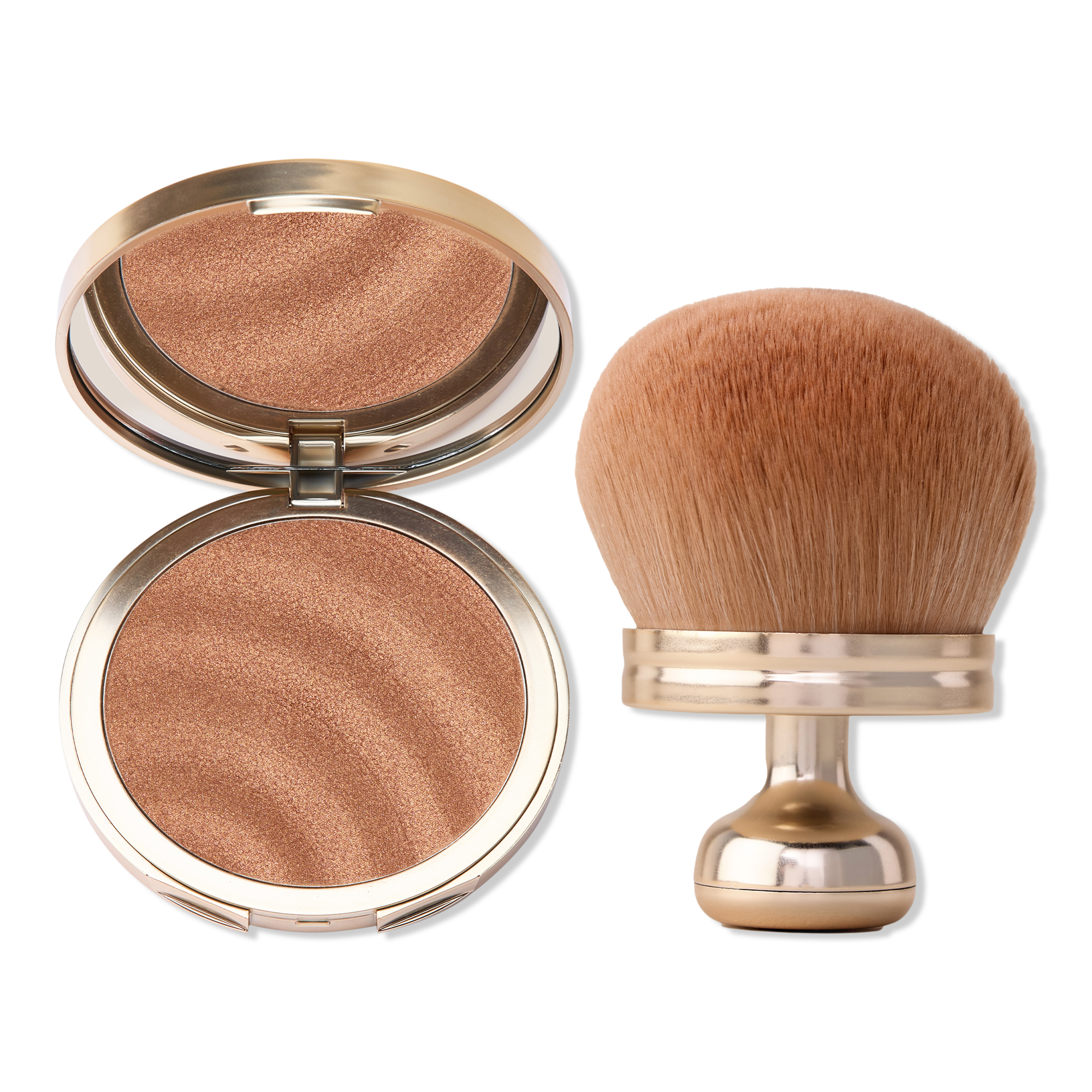 Kopari Beauty Sun Veil SPF Illuminator & Brush Set #1