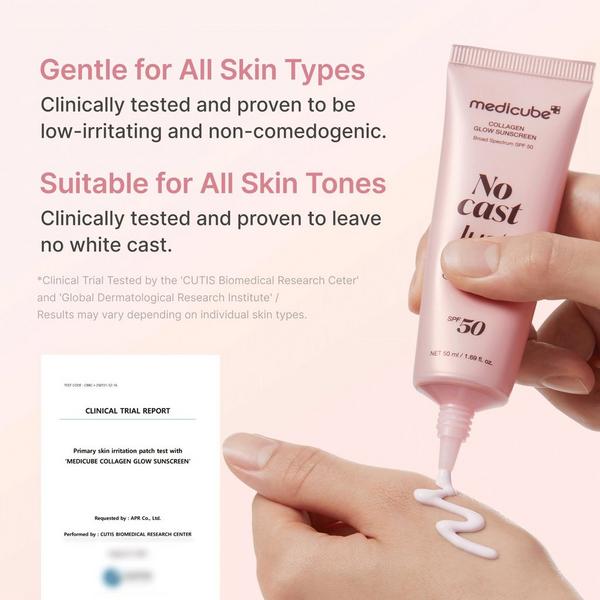 medicube Collagen Glow Sunscreen SPF 50 #5