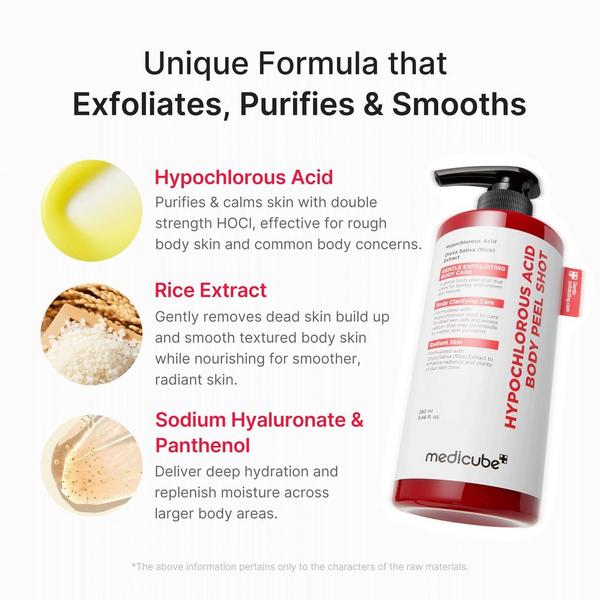 medicube Hypochlorous Acid Body Peel Shot #3