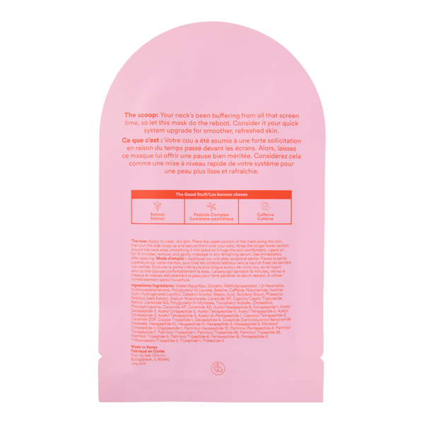 ULTA Beauty Collection Tech Timeout Chin & Neck Sheet Mask #3